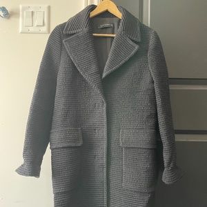 Zara Black pea coat